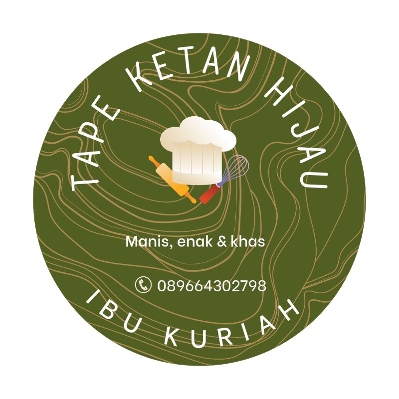 

Tape Ketan Hijau Bu Kuriah Khas Cirebon (Manis,Enak&Khas) 500gr