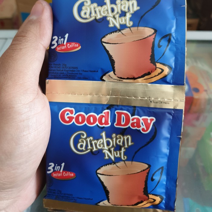 

ds011css Kopi Goodday Carrebian Nut 20Gr. Termurah!!! Ds20X11