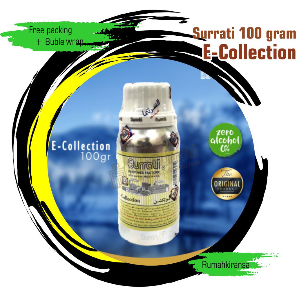 Parfum  E-COLLECTION 100gr | Parfum Surrati | Surrati Perfume