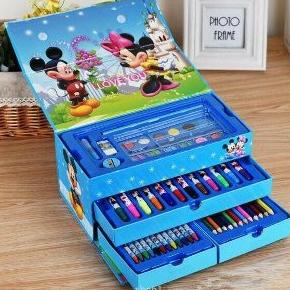 

54Psc|Pensil Warna,Set Crayon Set,Spidol Warna Set Alat Lukis, Cat Air Terlaris