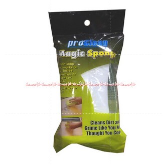 Proclean Magic Block Sponge Busa Pembersih Noda Kotoran Kotor Susah Hilang Spon Pro Clean Sponges Busa Spon Magik Spon Ajaib Clean Dirty