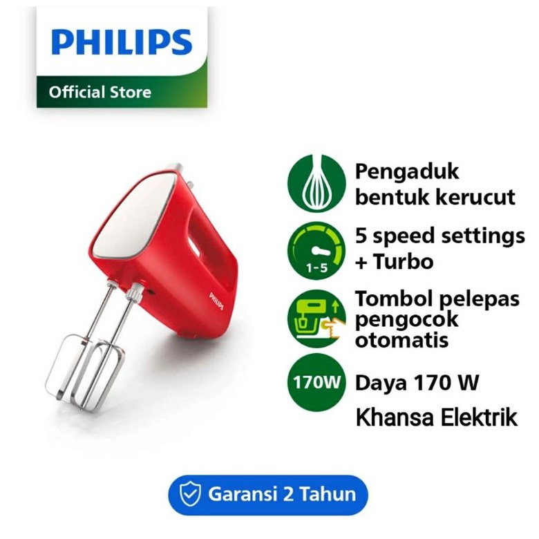 Philips Hand mixer HR 1552 warna random