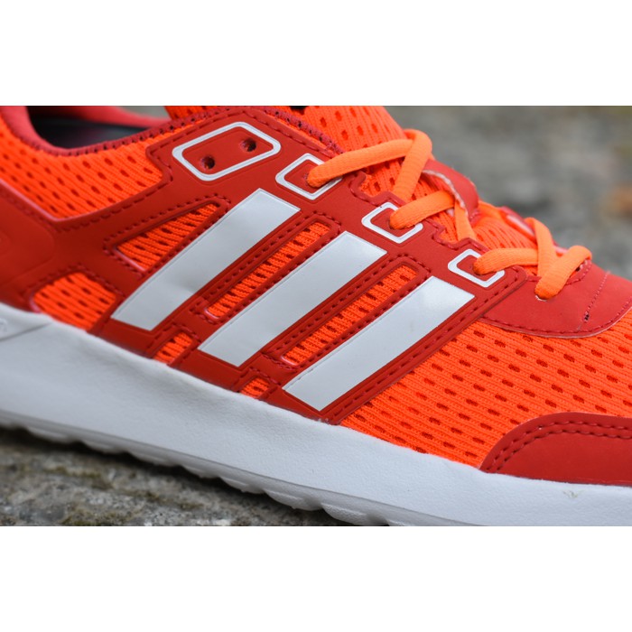 Sepatu Sport Adidas Duramo Lite Running Pria Orange Putih - DR 04