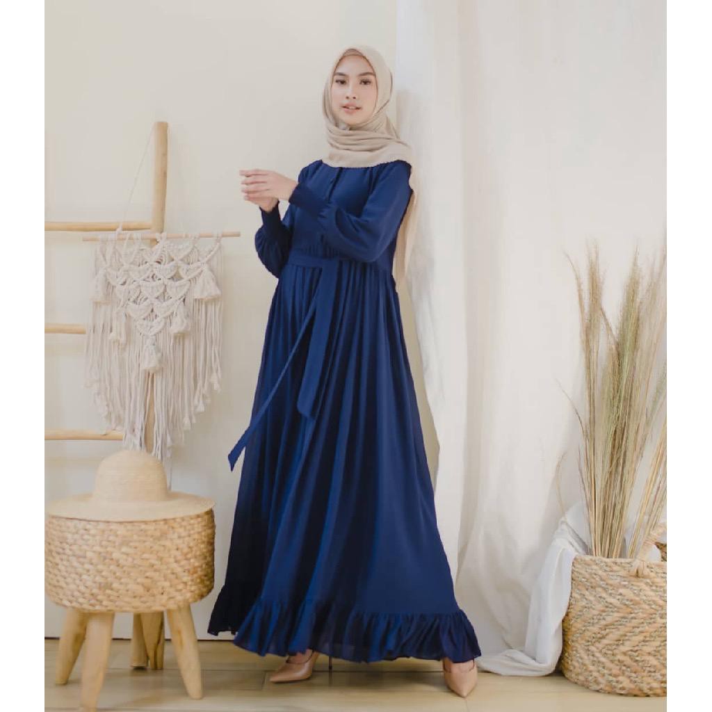 ( S M L XL XXL XXXL 5L ) GAMIS CERUTY BABYDOLL | MARWAH DRESS