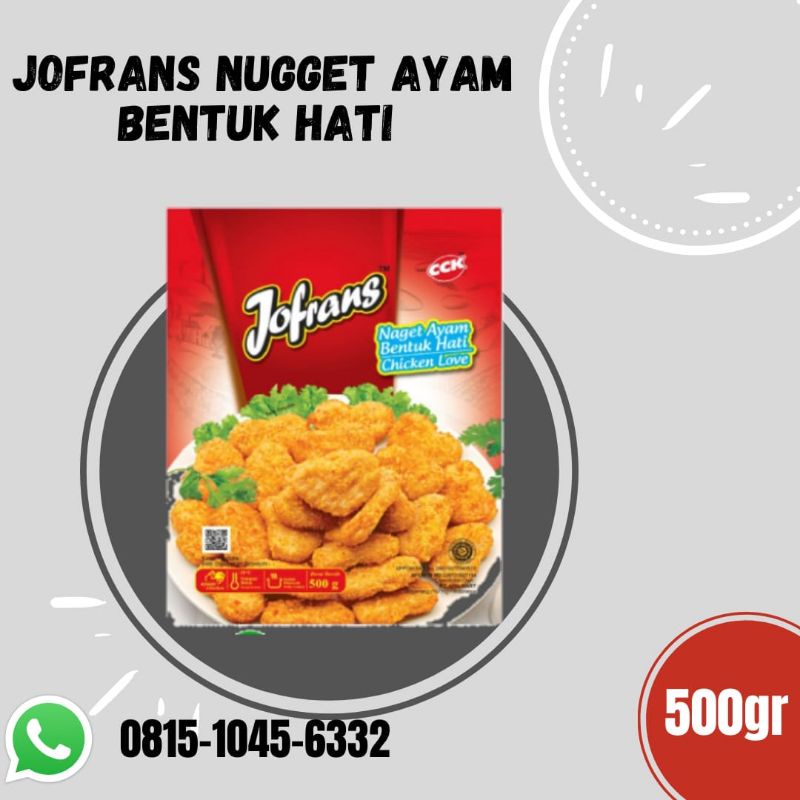 

Jofrans Chicken Nugget 500gr