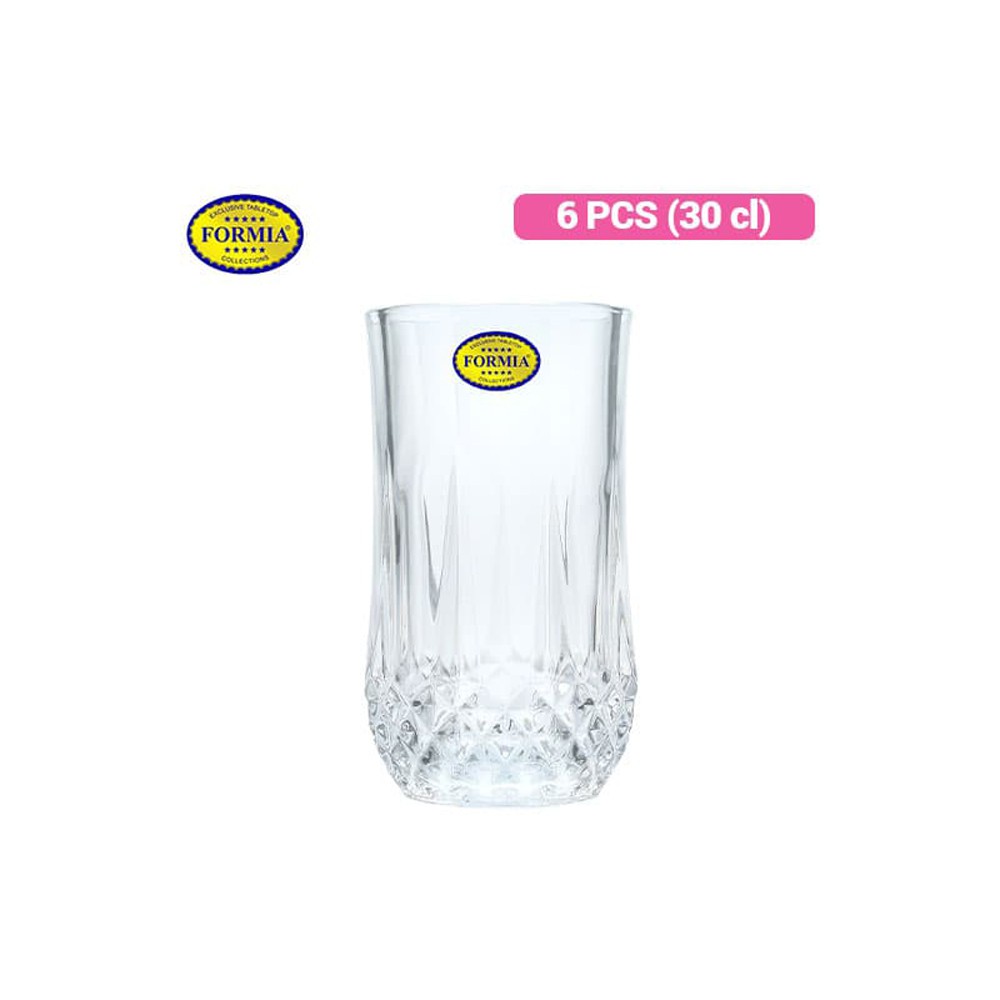 Formia Gelas Minum Crystal Tumbler 33cl - 6 pcs