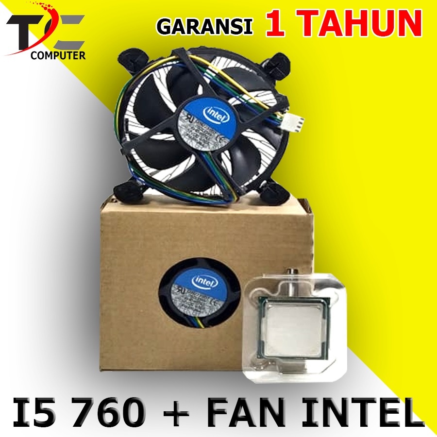 Processor Intel® Core™ i5-760 Plus Fan Intel Heatsink