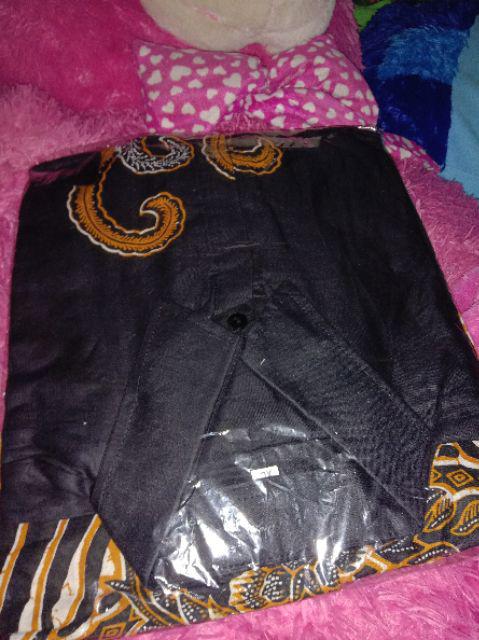 Tunik Batik Wanita Seragam Batik Dianputri Lengan Serut