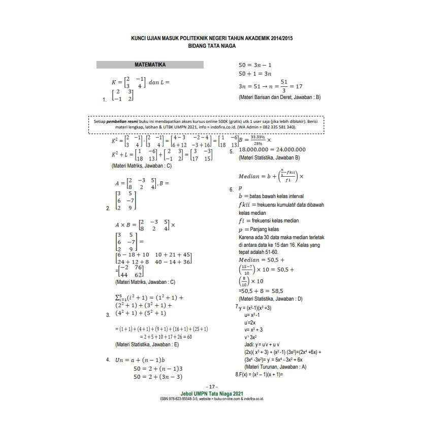 Buku Umpn Tata Niaga 2021 Soal Sbmpn 2021 Tata Niaga Shopee Indonesia