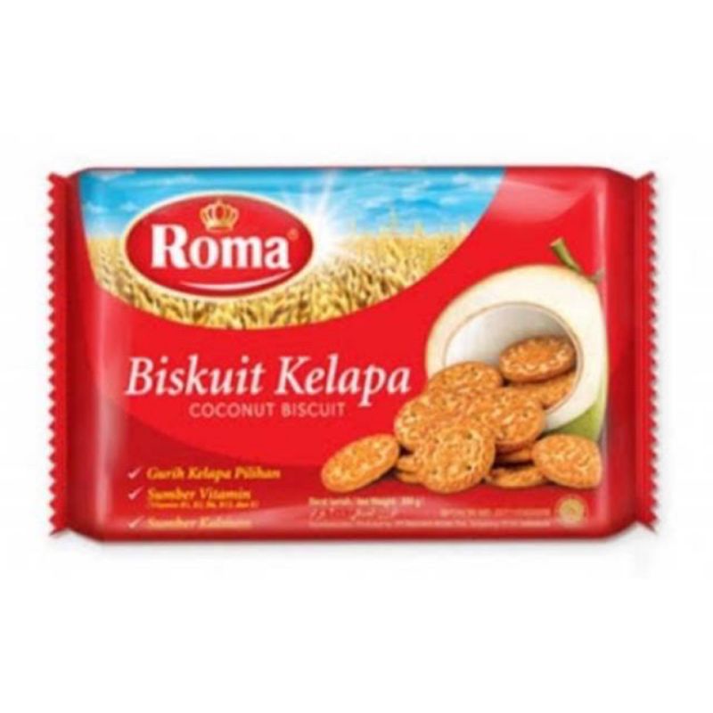 

biskuit roma kelapa 300gr mari merah