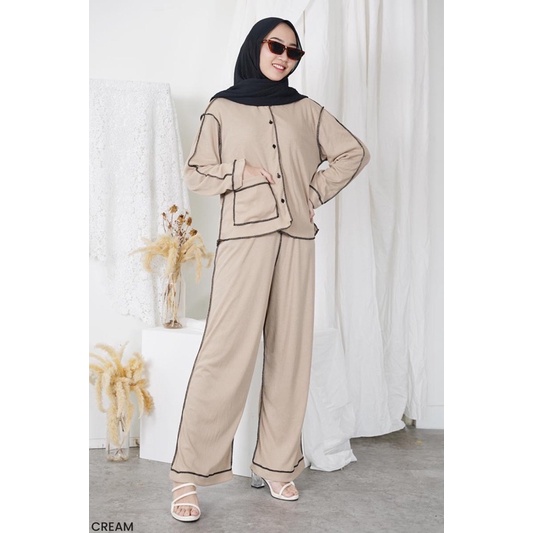 Orlin Knit Oneset Wanita | Maimon