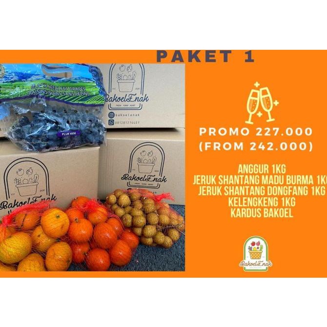 

Parcel Dan Paket Buah Tahun Baru Paket 1 Biscoxshop