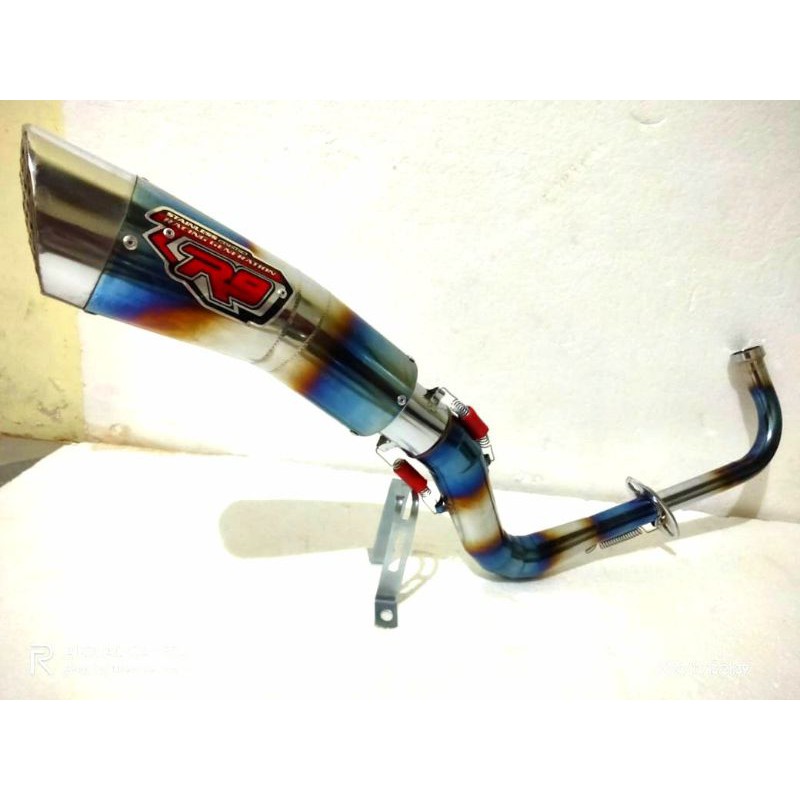 Knalpot Racing R9 mio m3 vario 110 beat karbu scoopy