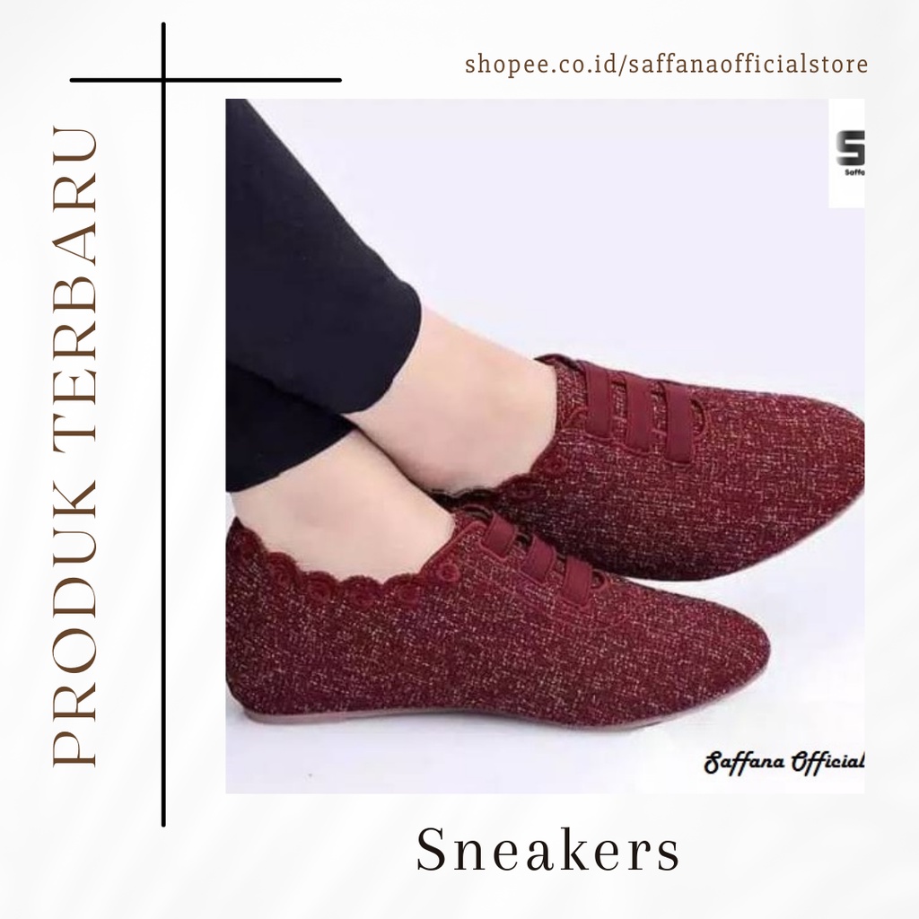 Sepatu Flatshoes WANITA SAFIRA /Sepatu kantor wanita//Sepatu kantor Flat/Sepatu kantor Flatshoes wan