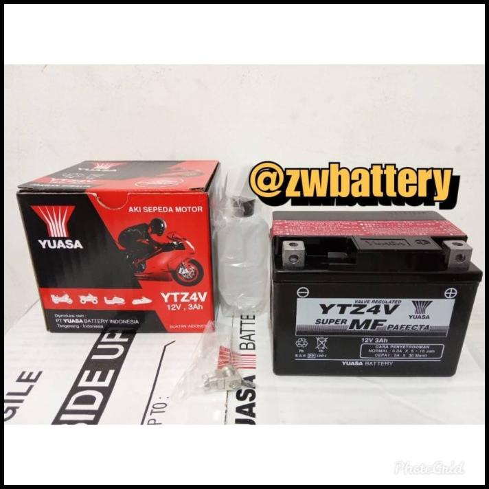 Aki Motor Honda Scoopy,Beat Yuasa Ytz4V
