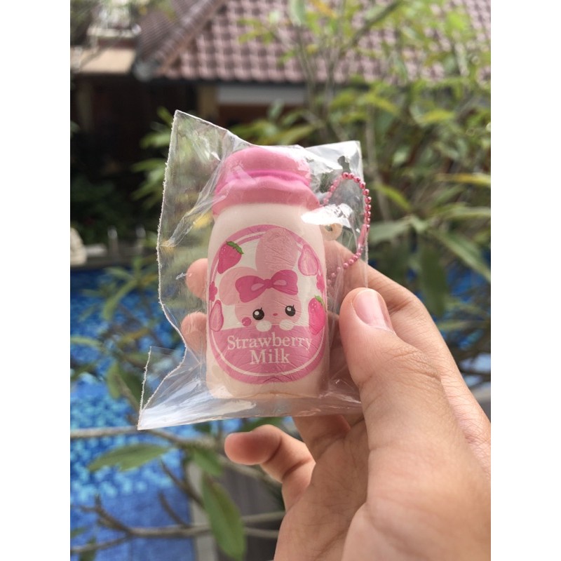 ibloom strawberry milk squishy
