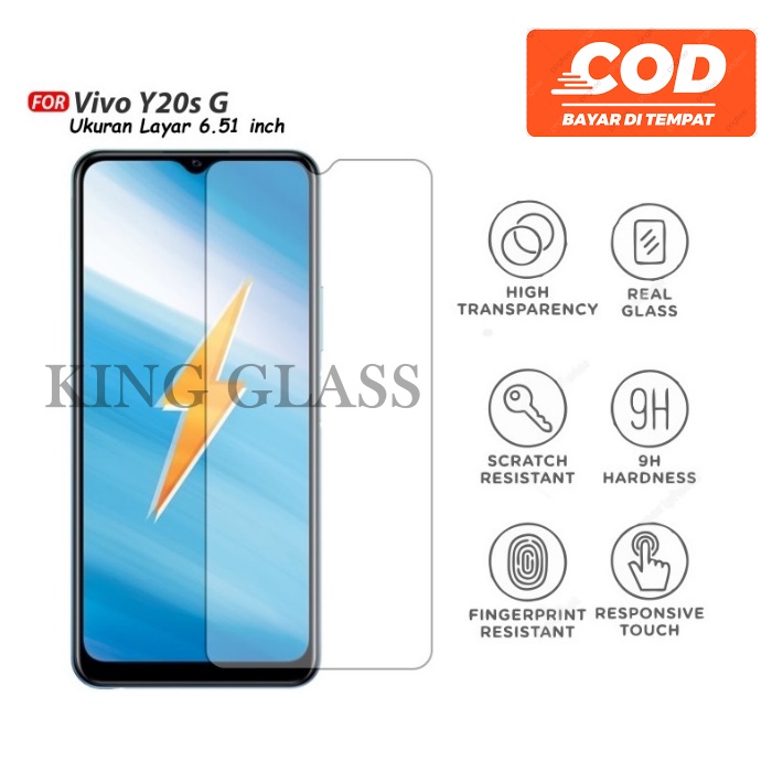 TEMPERED GLASS VIVO Y20S G PREMIUM QUALITY