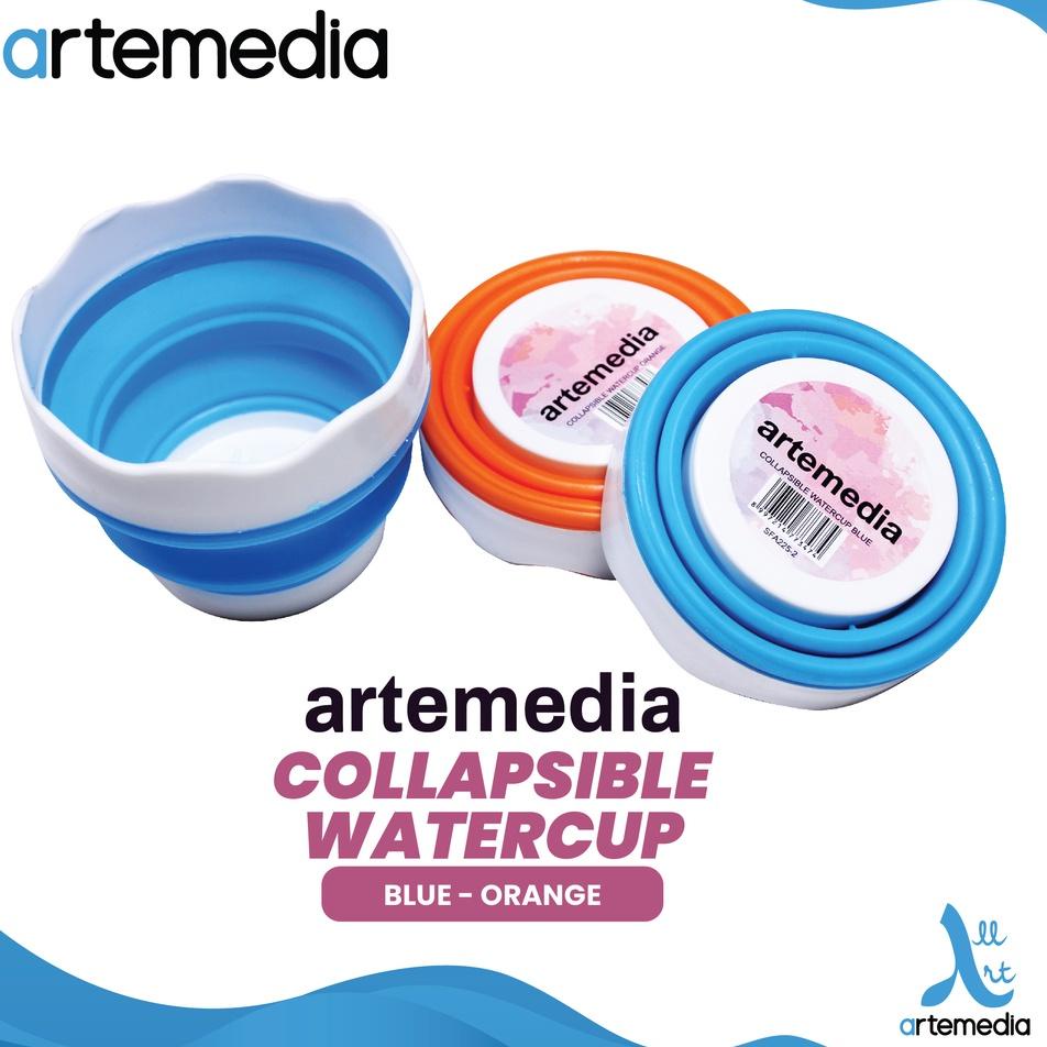 

Serba Berkualitas Wadah Air Lipat Artemedia Collapsible Water Cup Brush Holder Foldable Tempat Air