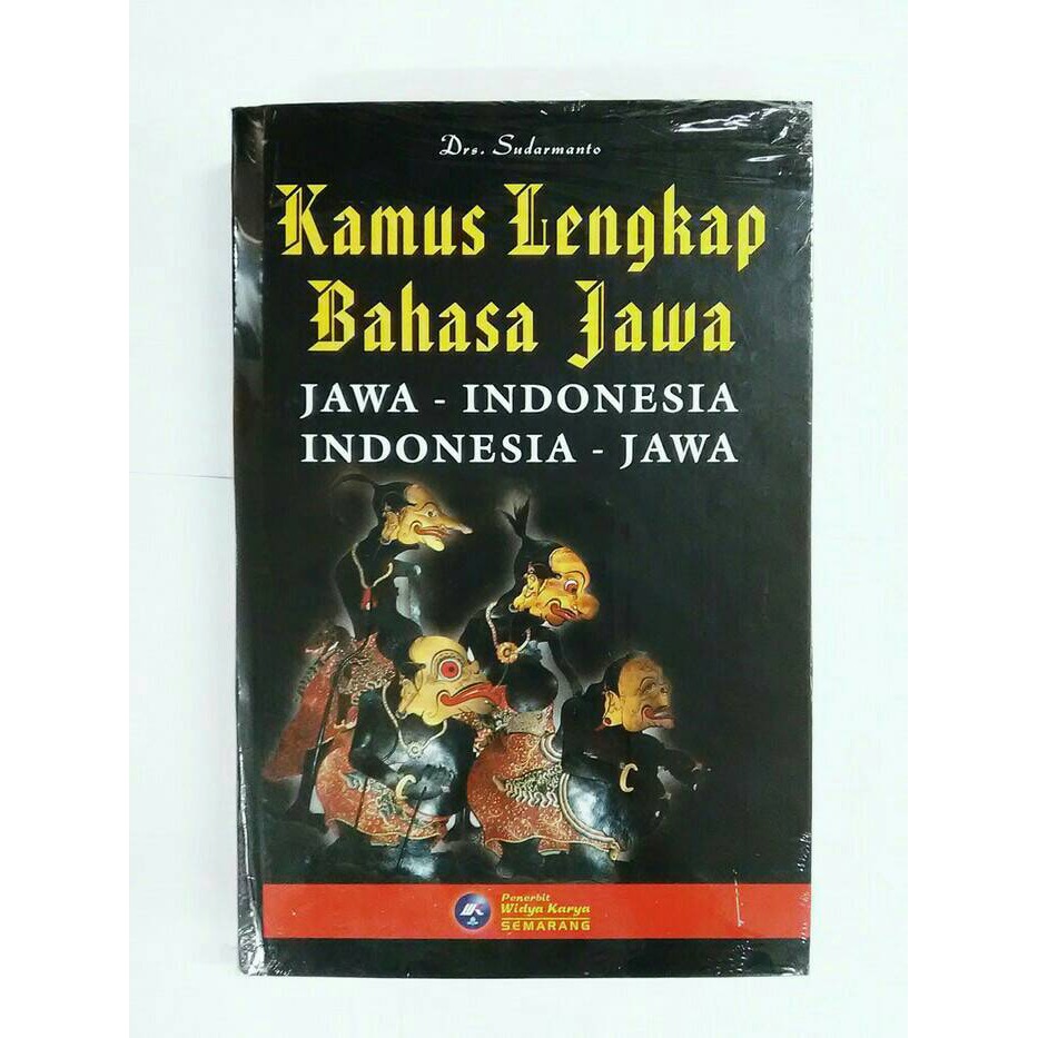 Terlaris KAMUS LENGKAP BAHASA JAWA HARD COVER BESAR TEBAL INDEX