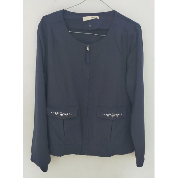 jaket fashion wanita second branded