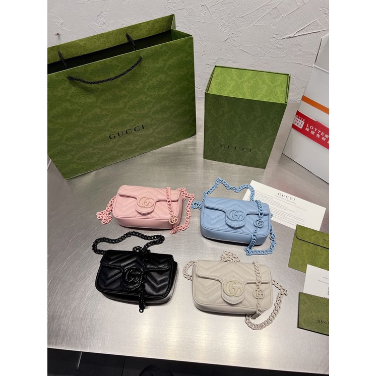 Original Tas ikat pinggang GG marmont mini16.5*10