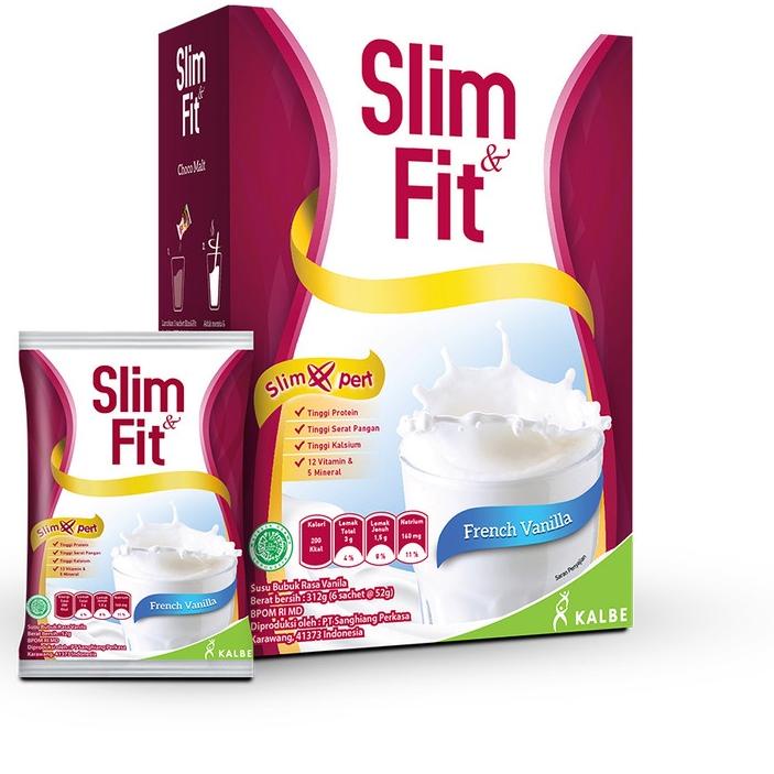 

Langsung Kirim Slim&Fit Milk Meal Replacement French Vanilla 6x52 gr SF5`
