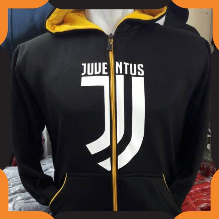 {COD}492 JAKET HODIE ZIPPER VARSITY BASEBALL JUVENTUS UNITED NEW GRADE ORI KUALITAS IMPOR