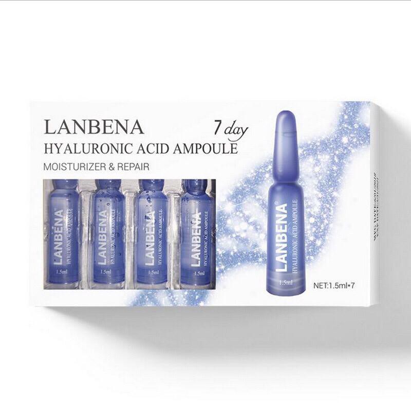 (Satuan) LANBENA SERUM 7 days Serum Vit C Ceramide 24K Q10 Hyaluronic Acid Lanbena Ampoule