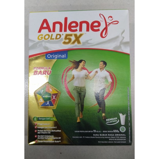 

Anlene Gold Original Coklat 600gr