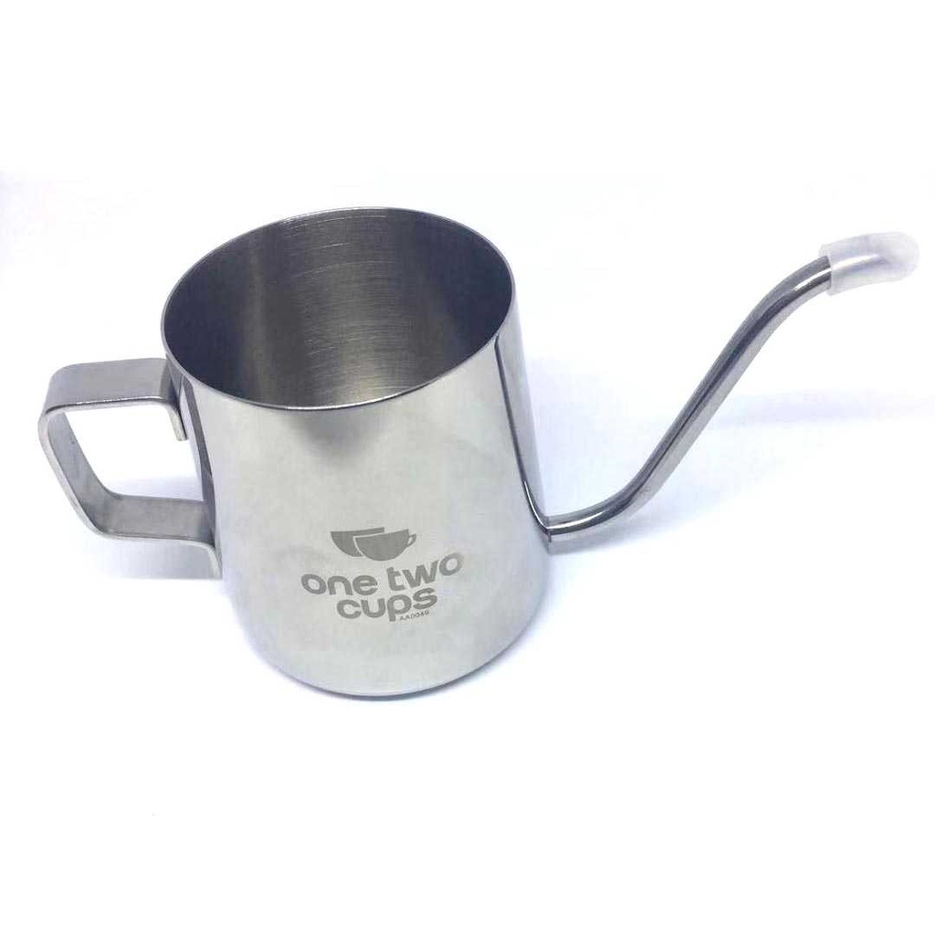 One Two Cups Teko Pitcher Kopi Teh Teapot Drip Kettle Cup / Milk Jug Teko Pitcher 250&amp;350Ml Teh Chines Teapot Maker Borosilicate Glass /  Pitcher Stainless Steel Kopi Espresso Latte Art / Teko Pitcher Kopi Barista Pembuat Busa Susu Coffee Maker Murah Ori