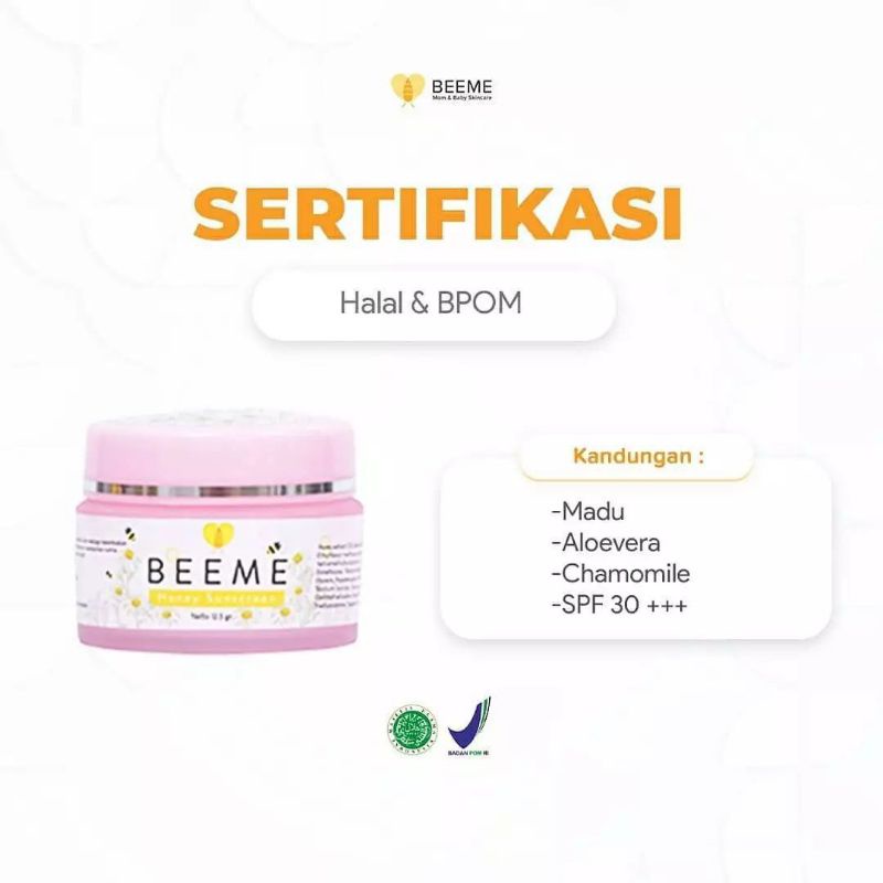 BEEME HONEY SUNSCREEN/SPF PA 30++