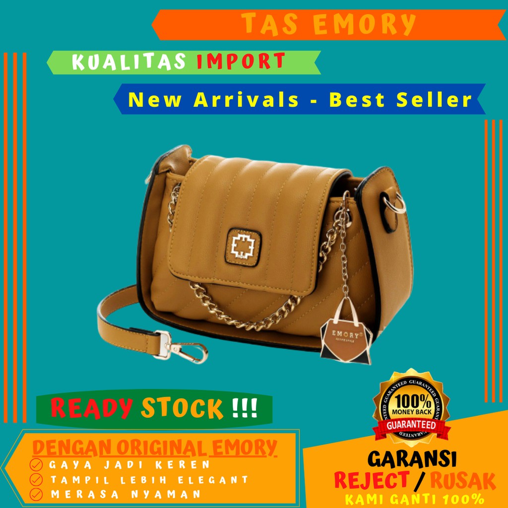 TAS EMORY REVIVE ORIGINAL EMORY BAG IMPORT TASEMORY PUNGGUNG WANITA SHOULDER PENGIRIMAN BANDUNG