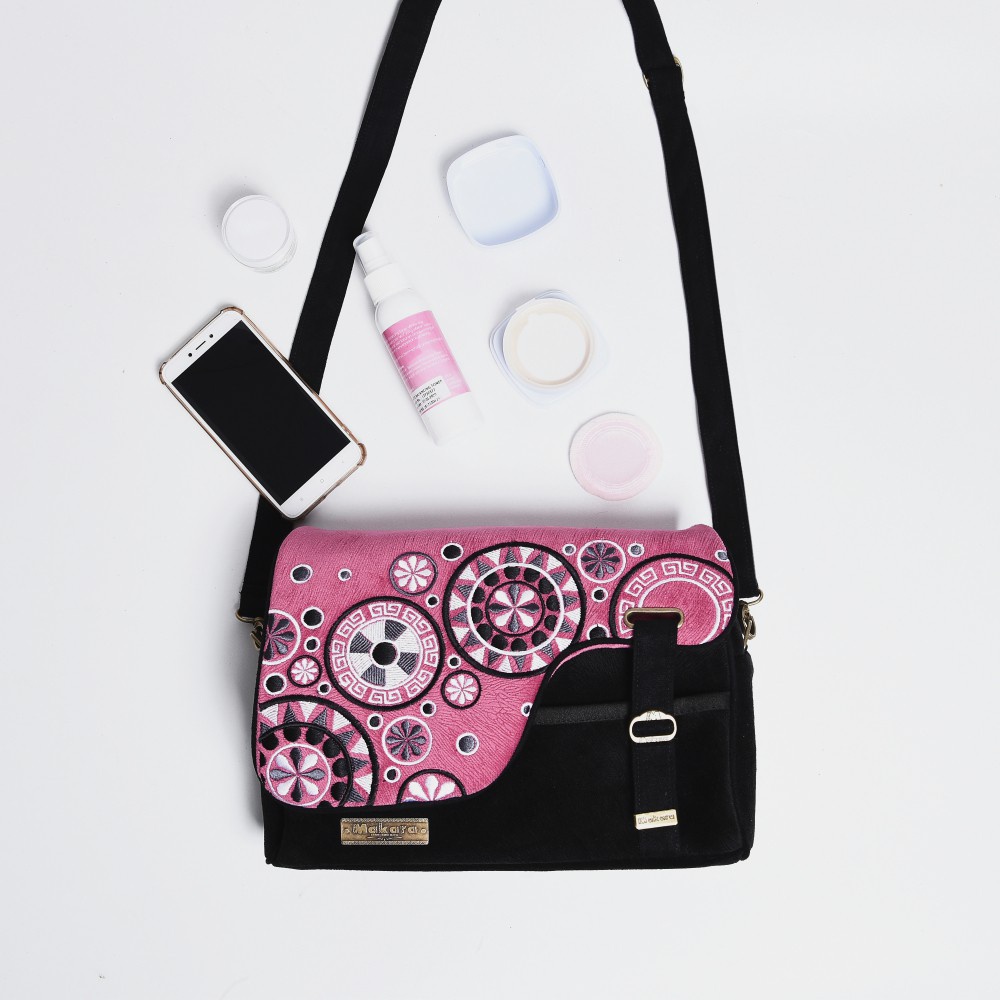 Makara Etnik GBO Gadget Bag Organizer Lemonide Tas Selempang Wanita