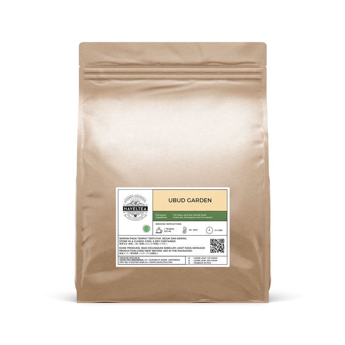 

UBUD GARDEN | Pouch | Haveltea | Teh Hijau Serai | Teh Herbal Rempah