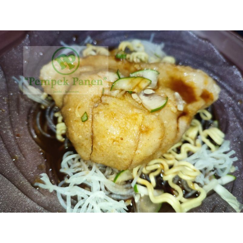 

pempek kapal selam besar | mantap enak
