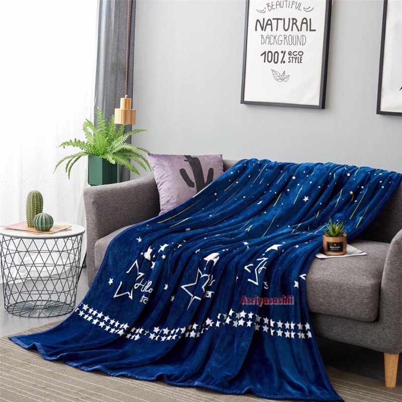 Selimut Dewasa Bulu Halus 150x200 Motif Keren Terlaris Termurah Asriyasashii Berkualitas