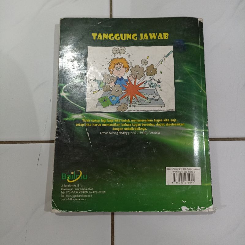 buku cetak kimia bailmu kelas X SMA PRELOVED