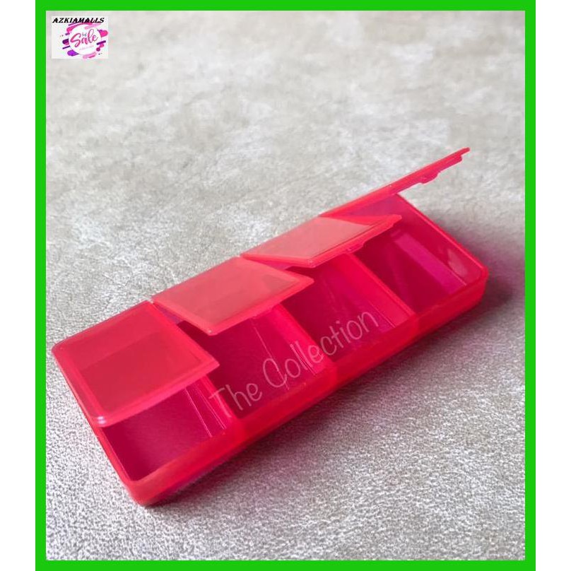 

BOTATEMPAT- TP114JP JAPAN CARRYING PILL CASE 7 DAYS KOTAK OBAT MINGGUAN MEDICINE -ASLI.