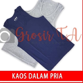  SALE GTA Kaos  Dalam Pria Agree  Kaos  Singlet  Pria Import 