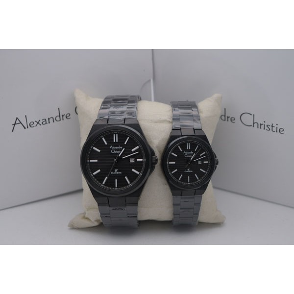 Alexandre Christie Wanita Ac 8563 Full Black Original