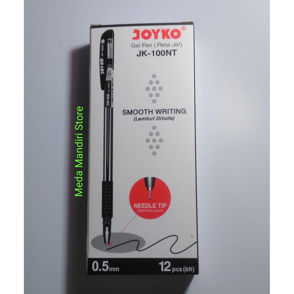 

Pulpen Gel Joyko JK-100 NT 0.5 mm 1 Pack / Lusin