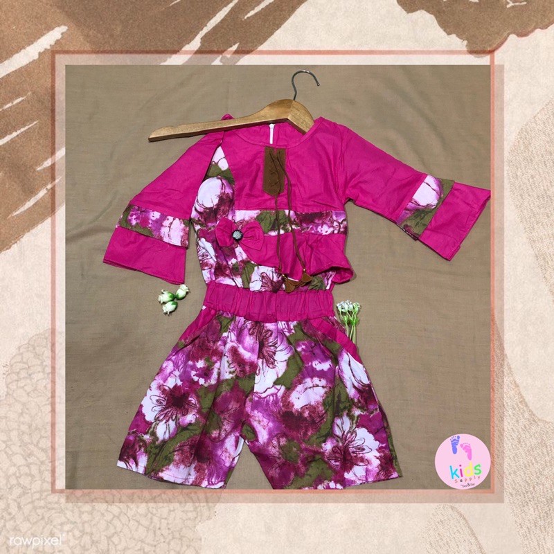 [3-4 TAHUN] BAJU ANAK BABY DOLL CEWEK/PEREMPUAN