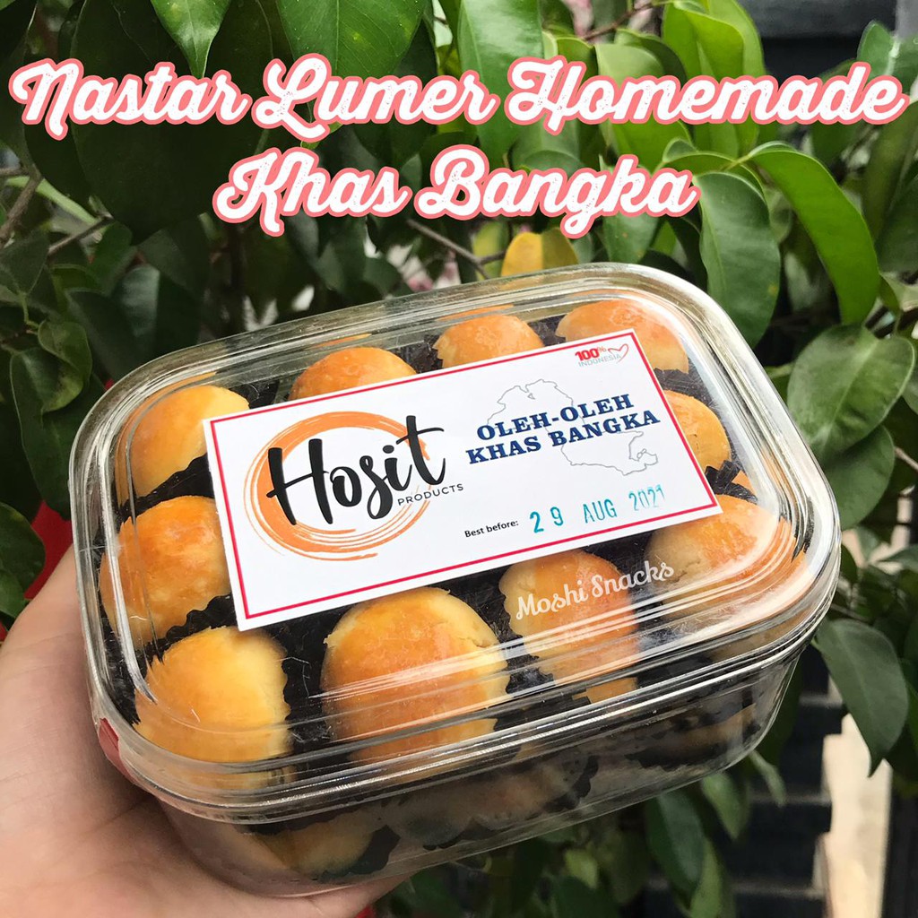 

Kue Nastar isi 36 Khas Bangka Tanpa Pengawet / Cookies Nastar Lumer