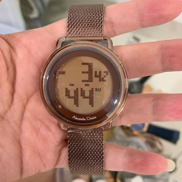 Alexandre Christie AC 9227 Digital Wanita Original