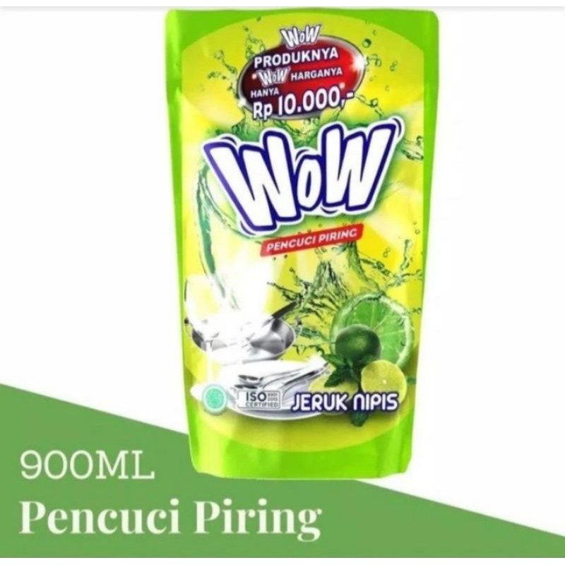 B29 Sabun Cair Pencuci Piring WOW Jeruk Nipis 700Ml