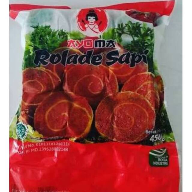 

Ayoma rolade sapi 450gr