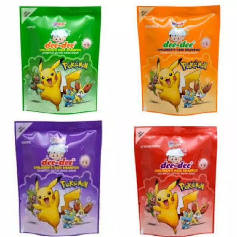 Yuri SHAMPO DEE DEE / Dee-dee / Deedee ANAK-ANAK Refill 200ml Pouch BABY MPASI