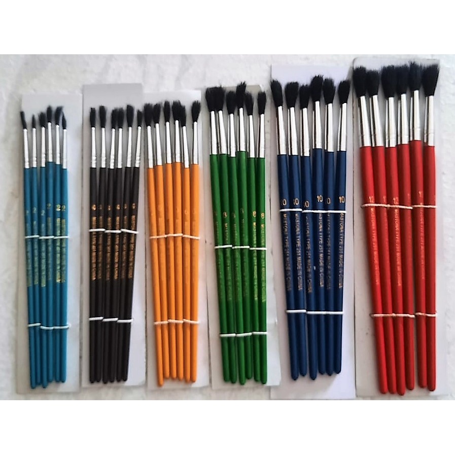 

Kuas Lukis Mastona 251 Colour per pc / Mastona Painting Brush