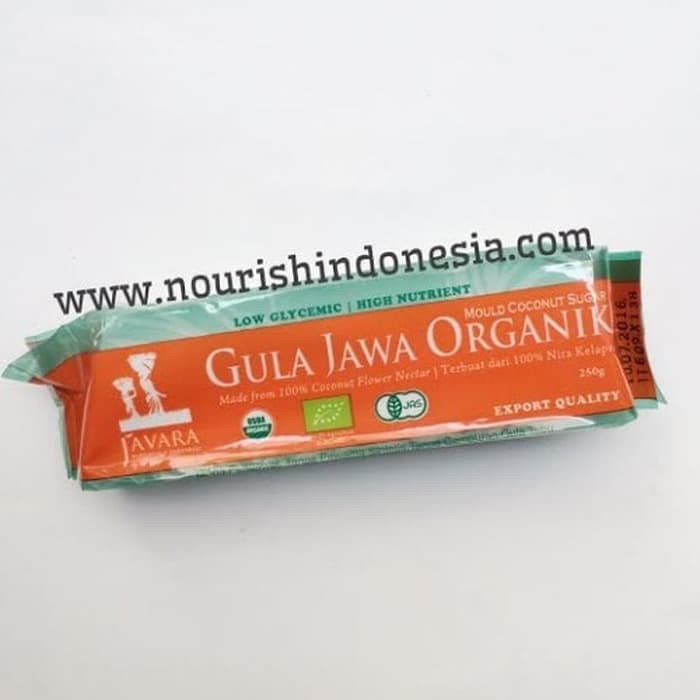 

JAVARA MOULDED ORGANIC COCONUT SUGAR GULA JAWA 250 GR