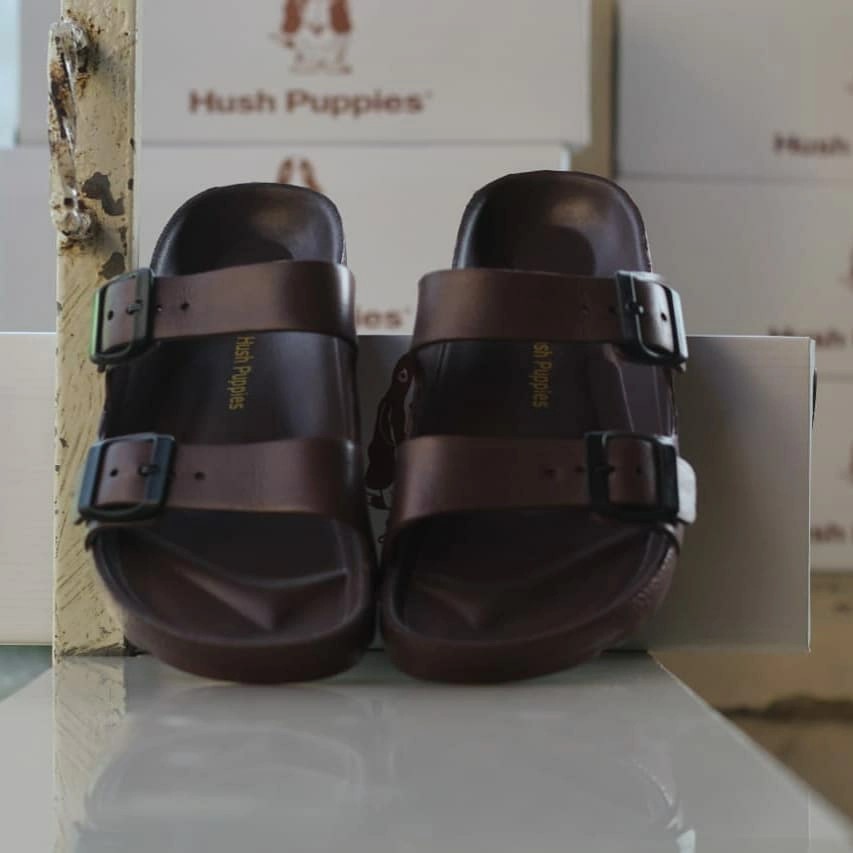 Sandal Pria Strap Casual Sendal Selop Slide Donald 2 Straps Sandal Cowok Empuk EVA